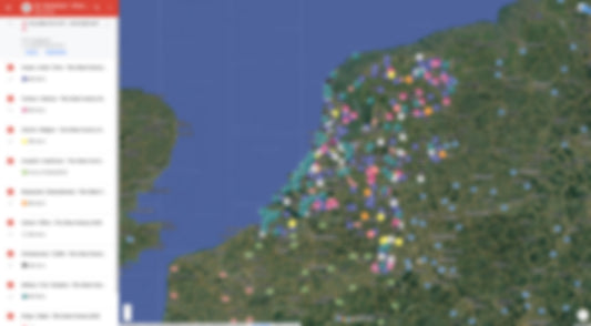 Nederland Urbex Kaart - 750+ Locaties