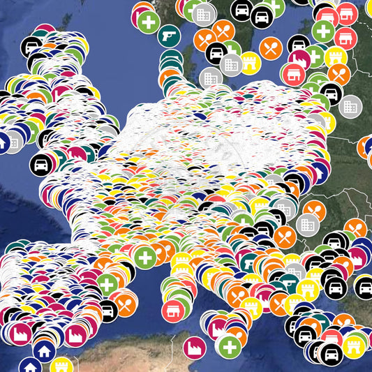 Alle Locaties - 62.000+ Locaties