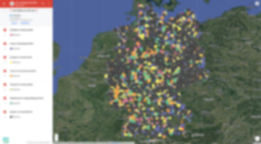 Duitsland Urbex Kaart - 10.000+ Locaties