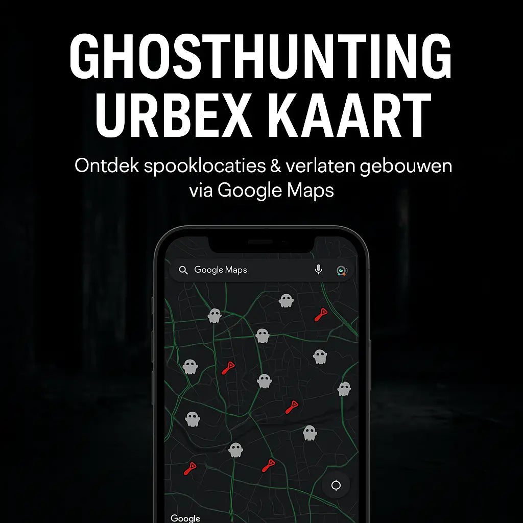 Ghosthunting Urbex Kaart The Urbex Factory