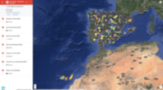 Spanje Urbex Kaart - 750+ Locaties