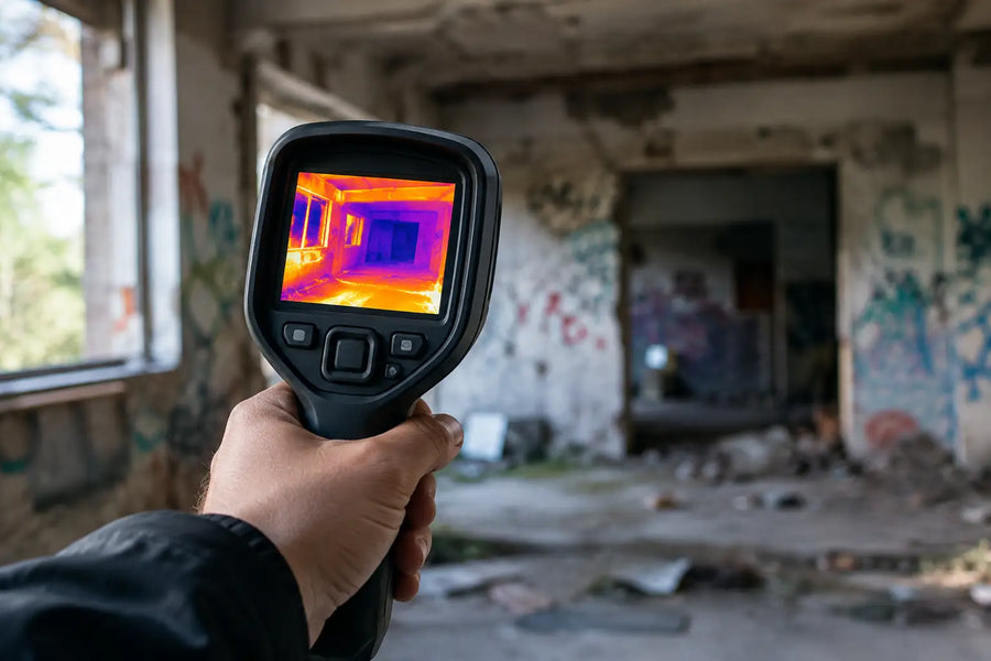 Welke thermische camera past bij urbex?