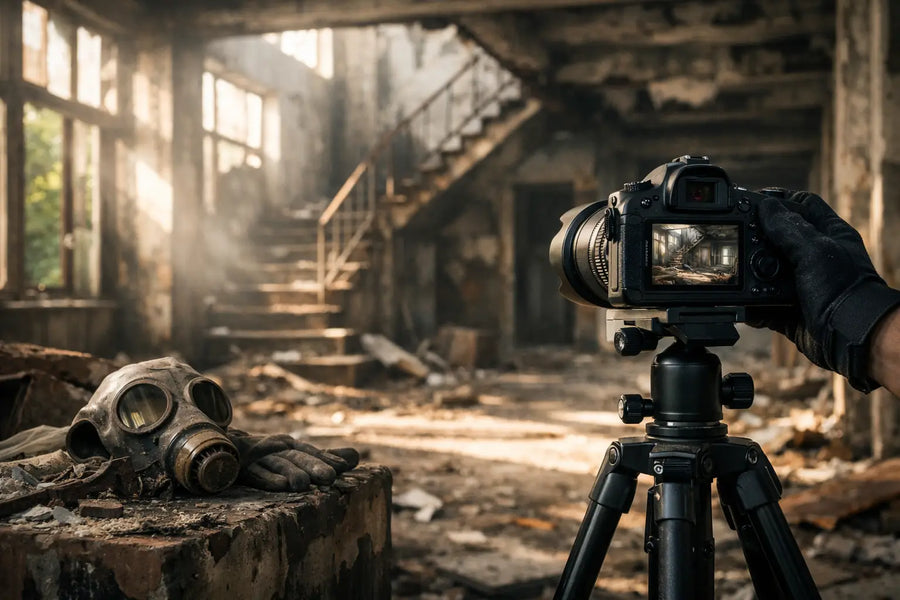 Verlaten gebouwen fotografie zonder tijdverlies
