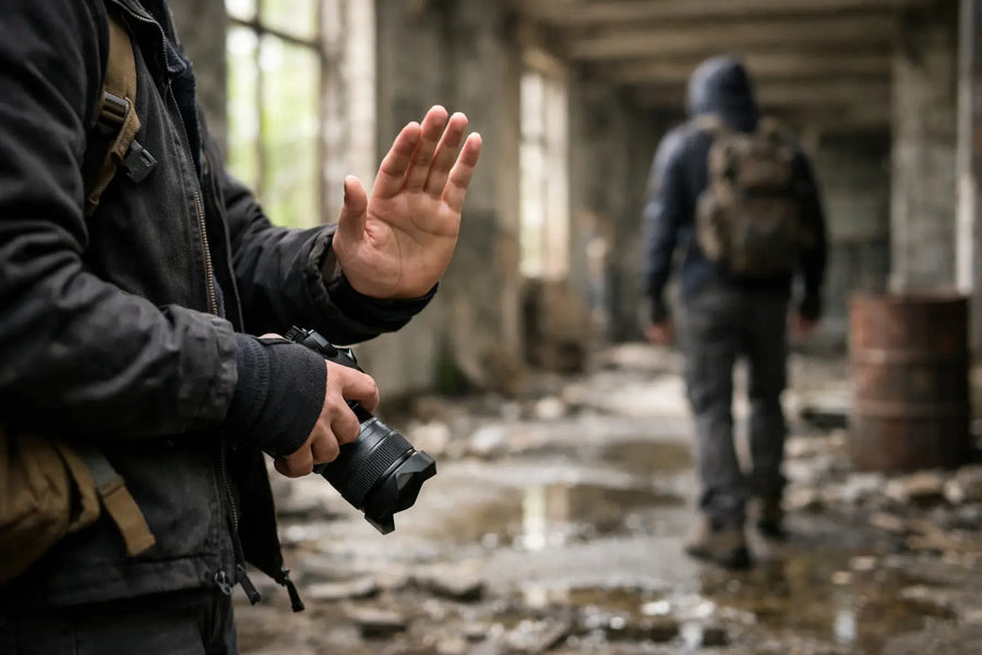 Urbex respectregels toepassen zonder sporen
