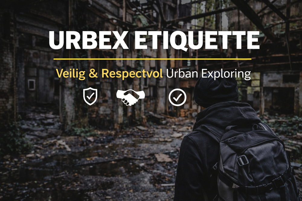 Urbex Etiquette – Veilig & Respectvol Urban Exploring
