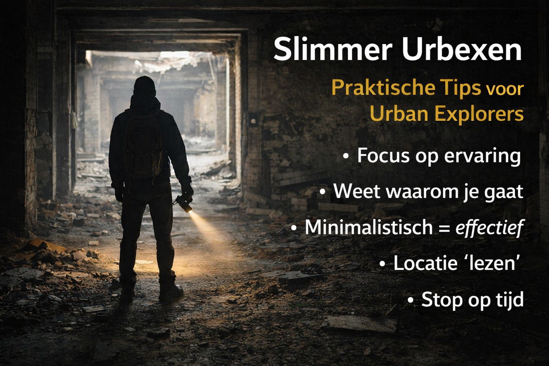 Slimmer Urbexen: Praktische Tips voor Urban Explorers
