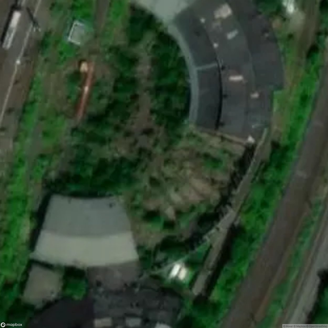 Rail Depot with 2 Roundhouses [DEU]