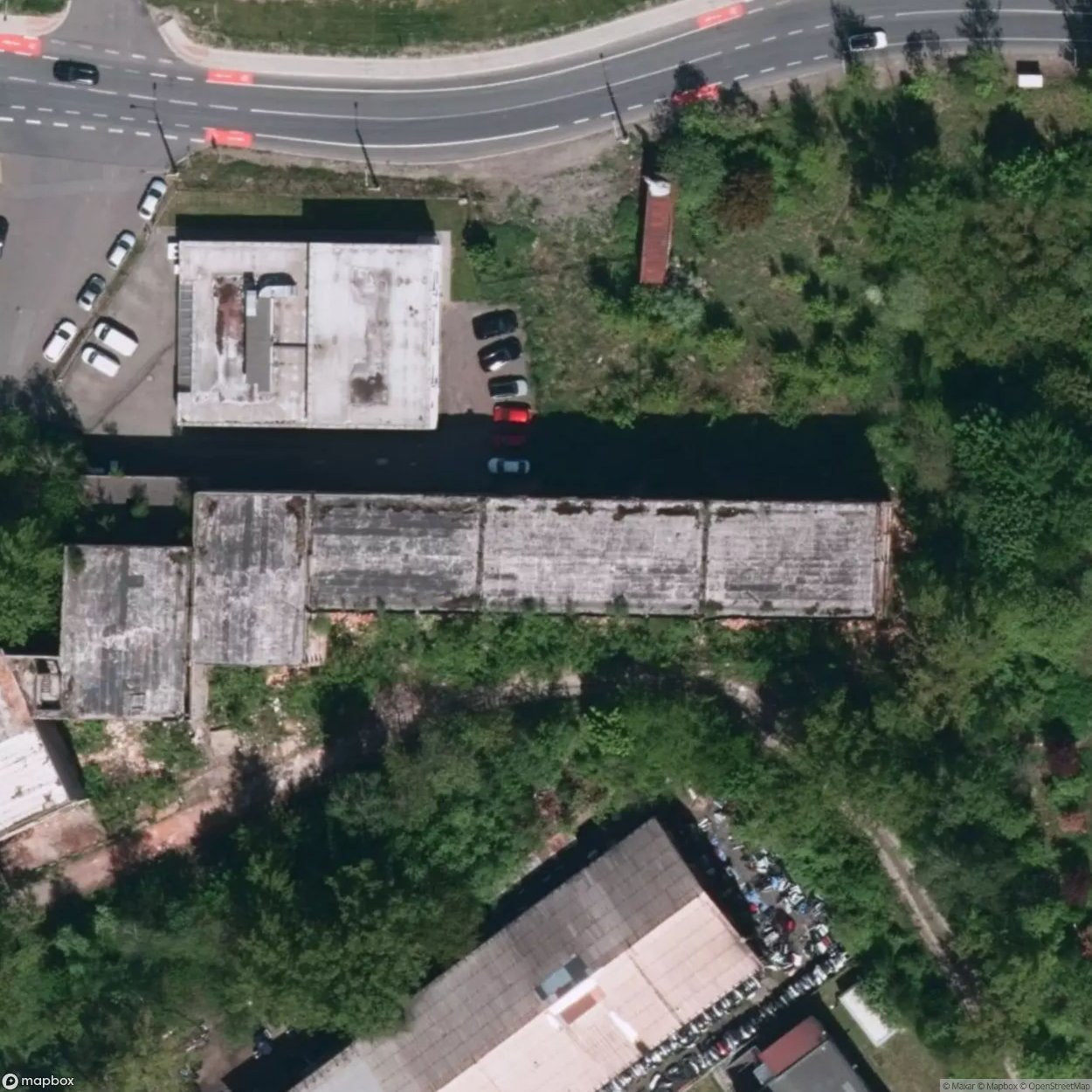 Unfinished industrial building [CZE]