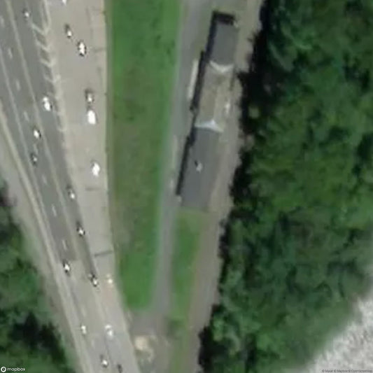 Small abandoned train station