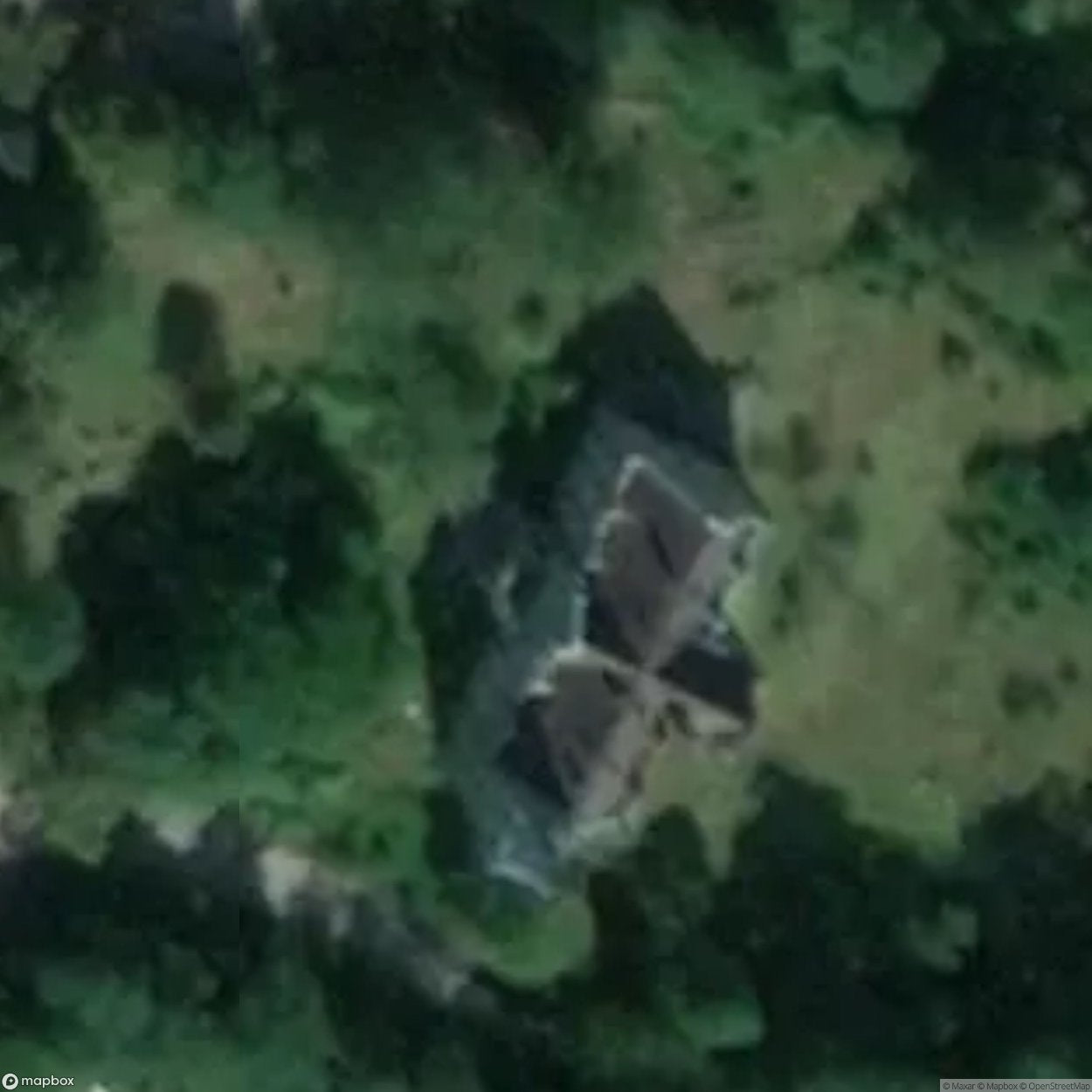 Dobrowie Palace - ruins [POL]