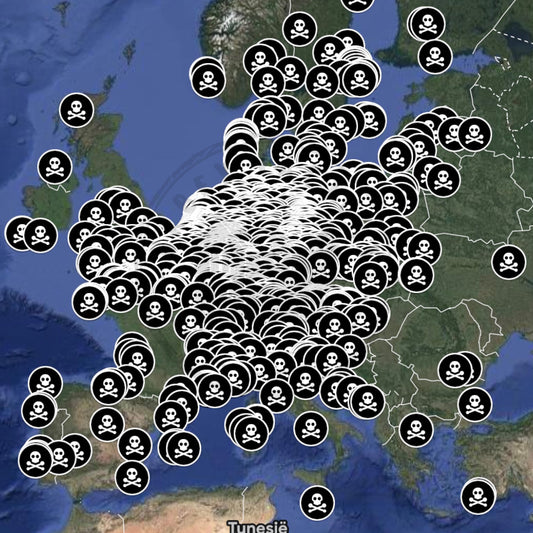 zBunker & WW2 Urbex Kaart - 2.500+ Locaties