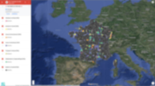 Frankrijk Urbex Kaart - 4.000+ Locaties