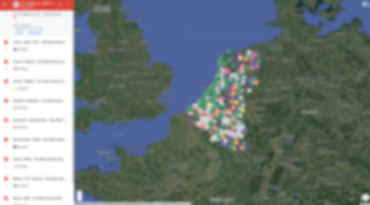 BeNeLux Urbex Kaart - 2.450+ Locaties