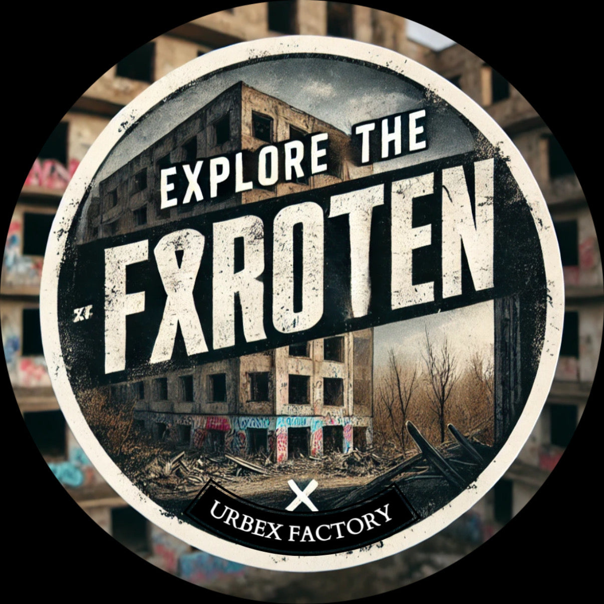 zExplore The Forgotten - Sticker