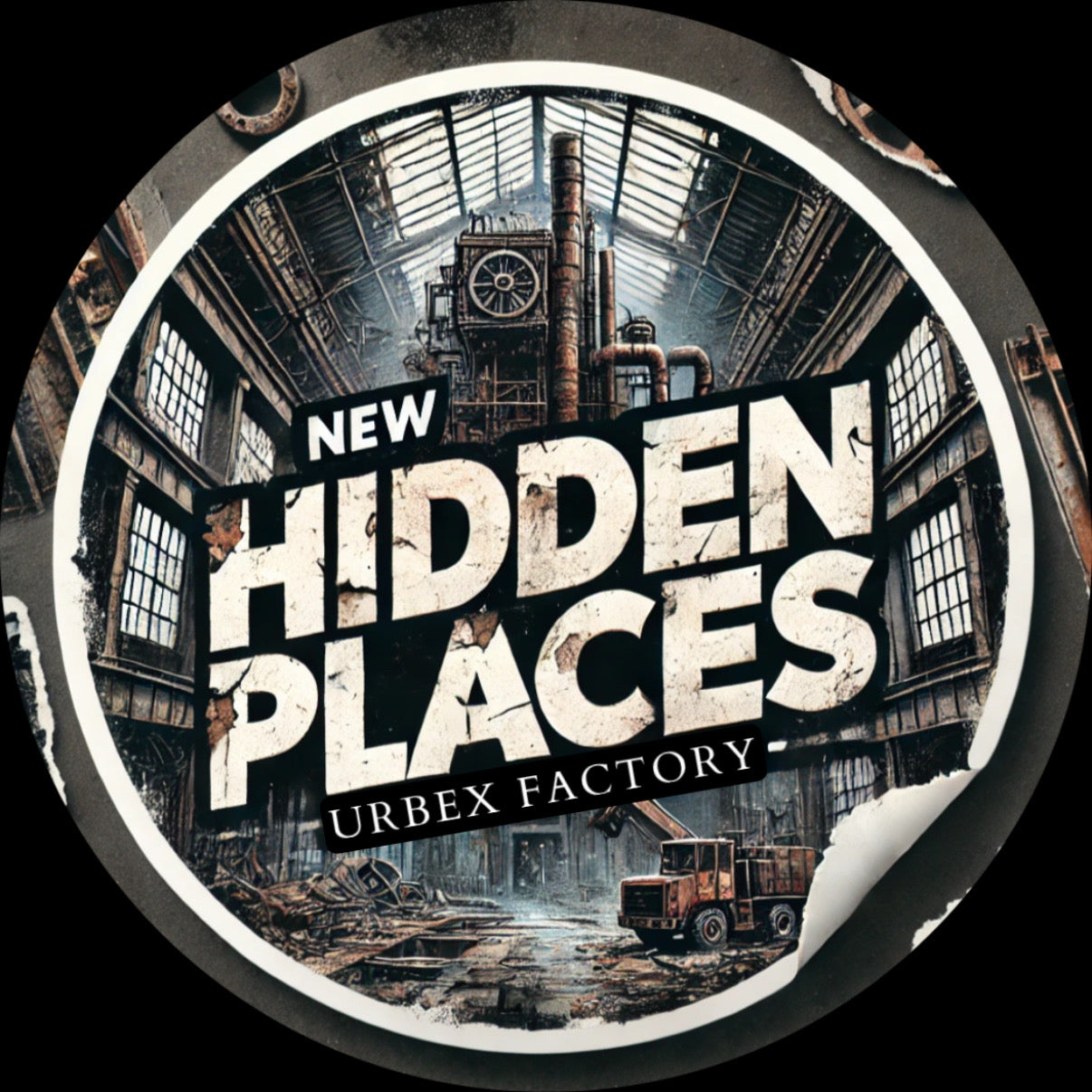 zHidden Places - Sticker
