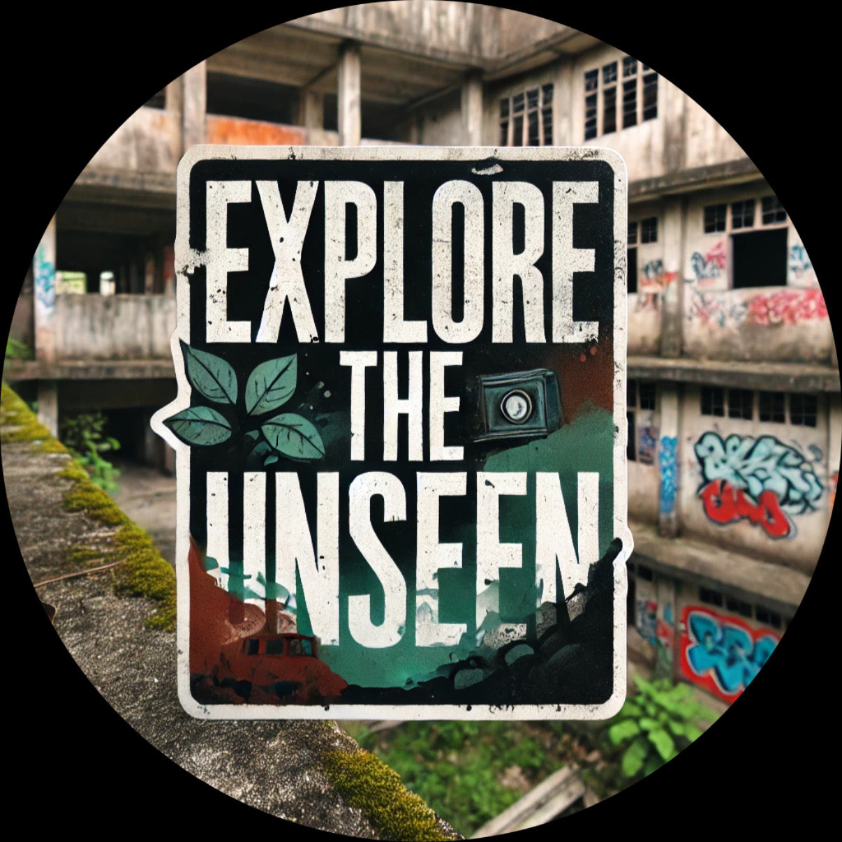 zExplore The Unseen - Sticker