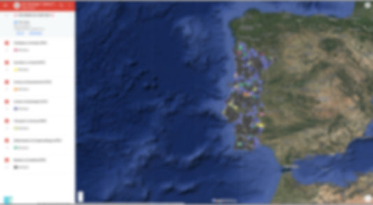 Portugal Urbex Kaart - 400+ Locaties