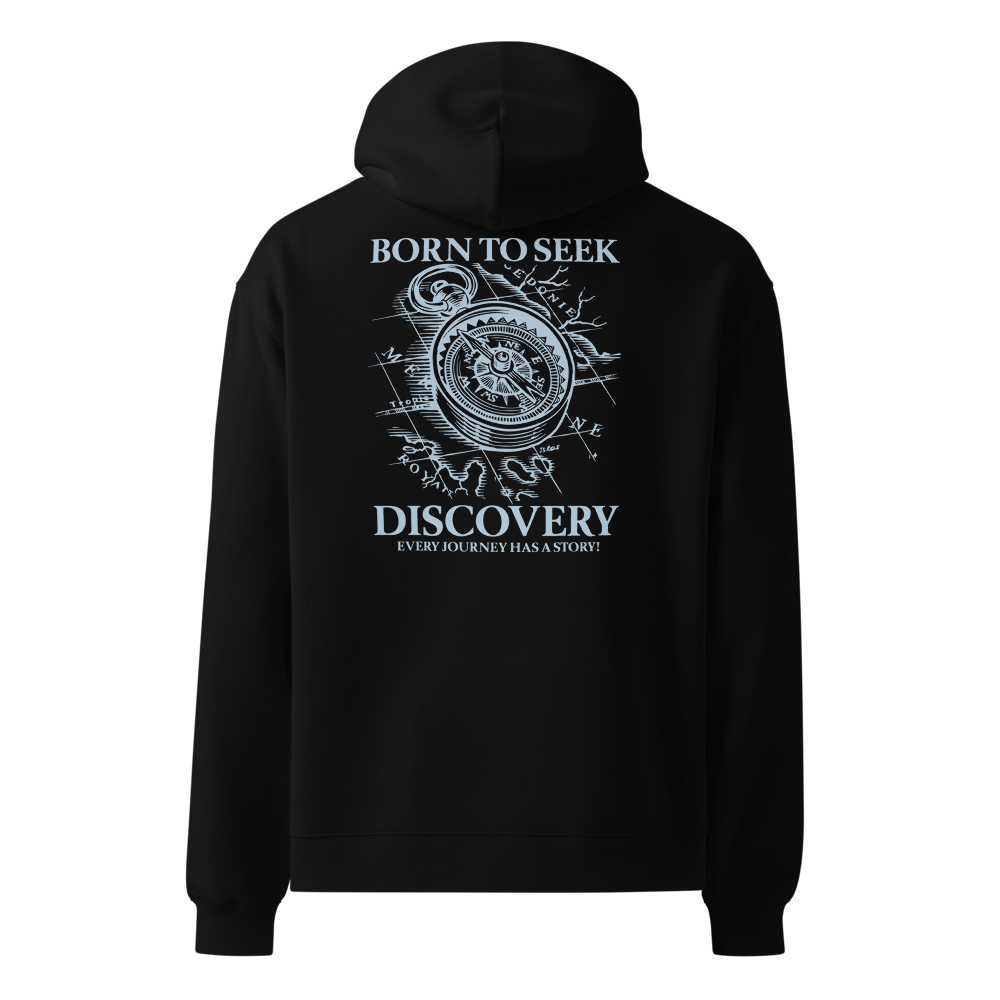 Born To Seek Discovery – Urbex Hoodie - Black