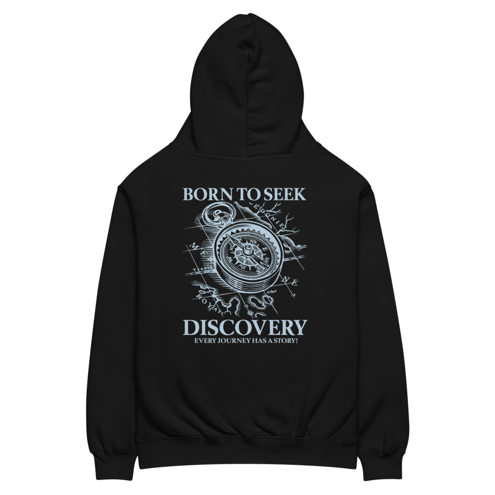 Born To Seek Discovery – Urbex Hoodie - Black
