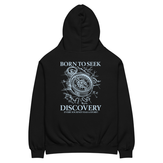 Born To Seek Discovery – Urbex Hoodie - Black