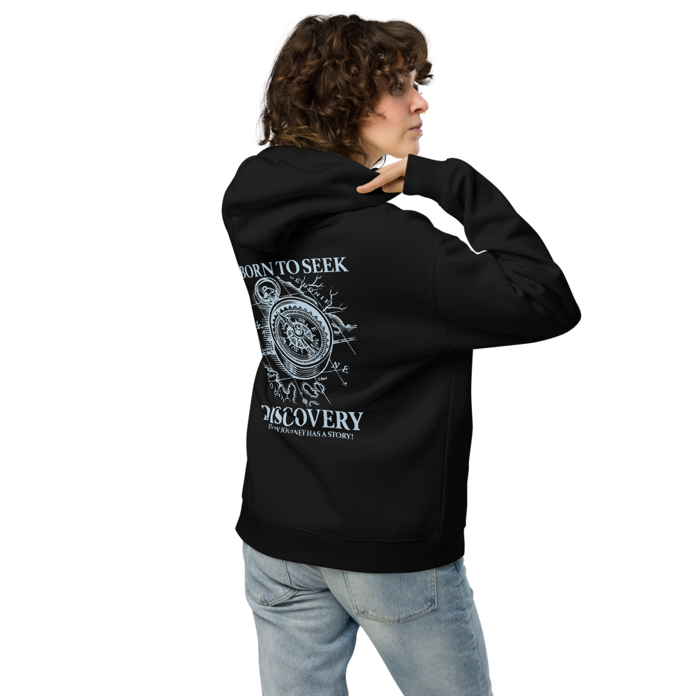 Born To Seek Discovery – Urbex Hoodie - Black