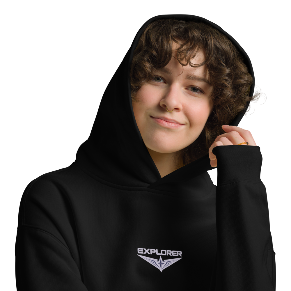 Always Take The Scenic Route Hoodie – Urbex Explorer Style - Black