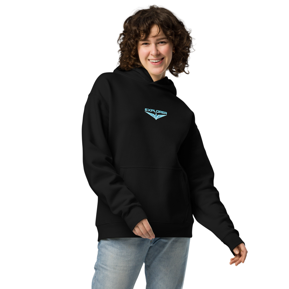 The Journey Is The Reward Hoodie – Urbex Explorer Style - Black