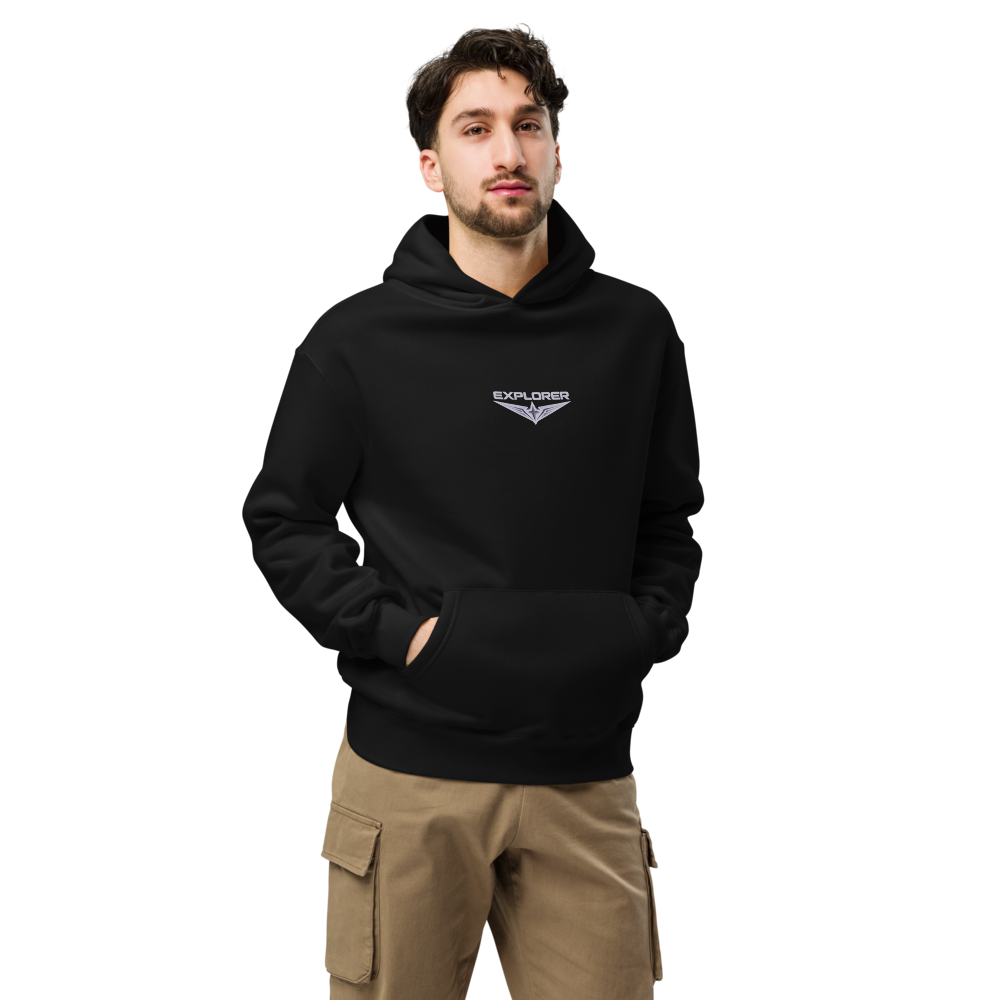 Always Take The Scenic Route Hoodie – Urbex Explorer Style - Black