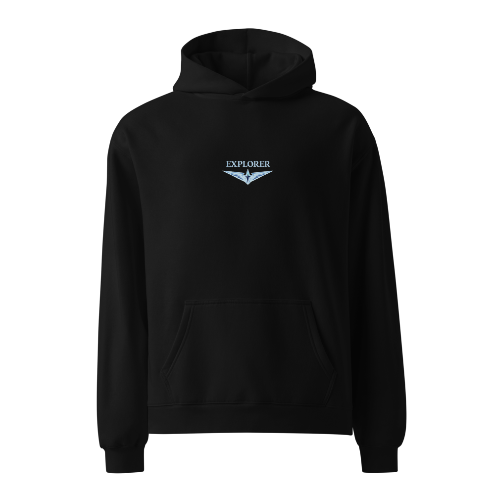 Born To Seek Discovery – Urbex Hoodie - Black