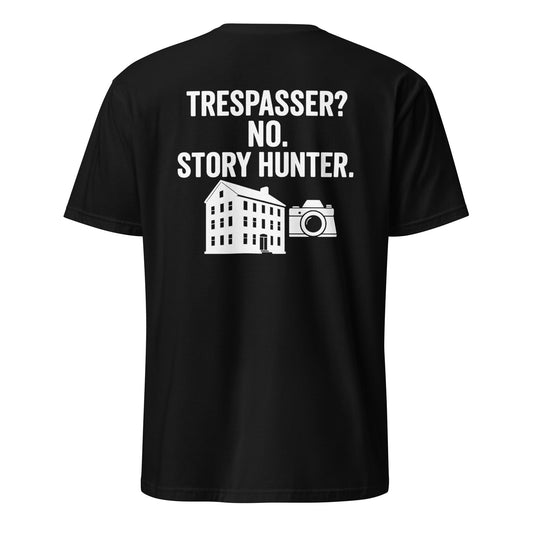 z"Story Hunter" T-Shirt – Voor de Avonturier met een Missie - The Urbex Factory